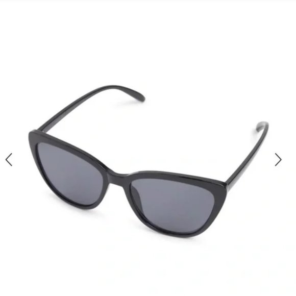 Rachel Zoe Nina Classic Cat Eye Sunnies/Sunglasses in Black - NWT - Picture 17 of 17